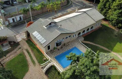 Chácara com 4 suítes à venda, 5487 m² por r$ 3.900.000 - medeiros - jundiaí/sp.