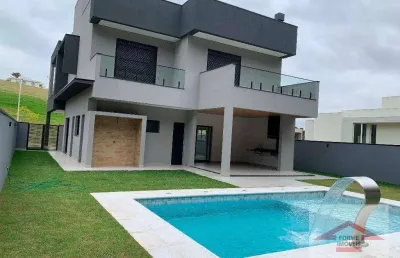 Casa com 3 suítes à venda, 296 m² por r$ 3.300.000 - condomínio alphaville - jundiaí/sp.
