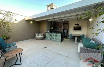 Apartamento tipo cobertura com 3 suítes à venda no giverny, 328 m² por r$ 3.700.000 - jardim das samambaias - jundiaí/sp