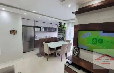 Apartamento mobiliado com 2 quartos, sendo 1 suíte à venda, 67 m² por r$ 631.000 - tons de ipanema - medeiros - jundiaí/sp
