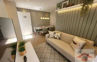 Apartamento com 2 quartos à venda, 53 m² por r$ 349.800 - cond. gioviale - medeiros - jundiaí/sp
