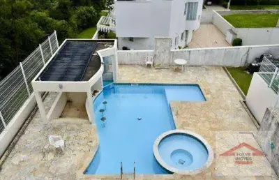 Casa com 5 quartos, 400 m² - venda por r$ 2.660.000 ou aluguel por r$ 17.000 - condomínio terras de são carlos - caxambu - jundiaí/sp
