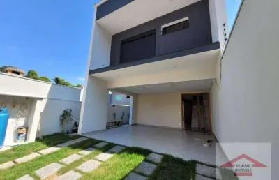 Casa nova com 3 quartos, sendo 1 suíte à venda, 168 m² por r$ 1.150.000 - engordadouro - jundiaí/sp.