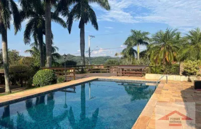 Chácara com 4 dormitórios à venda, 5750 m² por r$ 4.000.000,00 - caxambu - jundiaí/sp