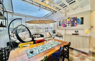 Cobertura duplex 162 m² com 2 suítes á venda por r$ 1.060.000 no resort santa ângela - engordadouro em jundiaí/sp