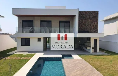 Sobrado com 4 dormitórios à venda, 1 m² por r$ 4.950.000,00 - condomínio reserva do paratehy - são josé dos campos/sp