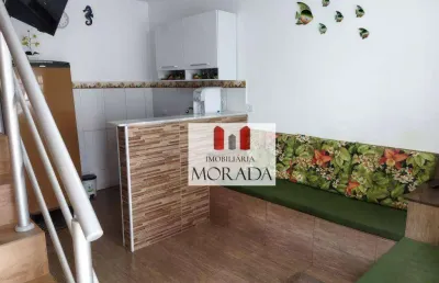 Sobrado com 2 dormitórios à venda, 40 m² por r$ 320.000 - martim de sá - caraguatatuba/sp