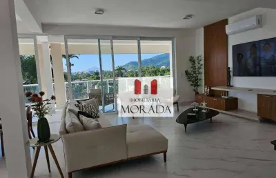 Cobertura com 3 dormitórios à venda, 500 m² por r$ 4.950.000,00 - itaguá - ubatuba/sp