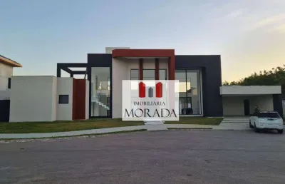 Casa com 4 dormitórios à venda, 500 m² por r$ 4.400.000,00 - condomínio residencial colinas do paratehy - são josé dos campos/sp