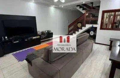 Sobrado com 3 dormitórios à venda, 160 m² por r$ 855.000 - bosque dos eucaliptos - são josé dos campos/sp