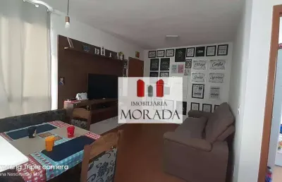 Apartamento com 2 dormitórios à venda, 48 m² por r$ 185.000,00 - residencial frei galvão - são josé dos campos/sp
