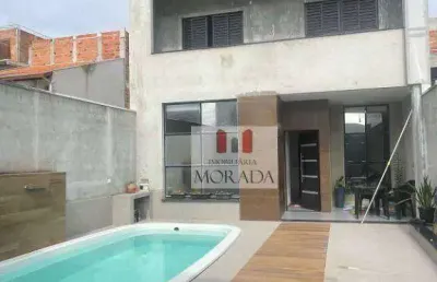 Sobrado com 3 dormitórios à venda, 132 m² por r$ 690.000 - recanto dos eucaliptos - são josé dos campos/sp
