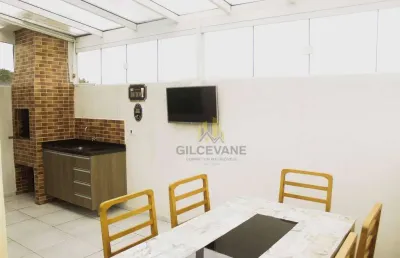 Cobertura com 2 dormitórios à venda, 45 m² por r$ 290.000,00 - osasco - colombo/pr