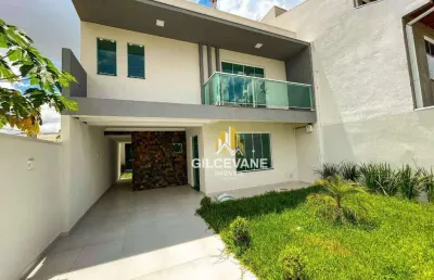 Sobrado com 3 dormitórios à venda, 119 m² por r$ 600.000,00 - santa terezinha - fazenda rio grande/pr