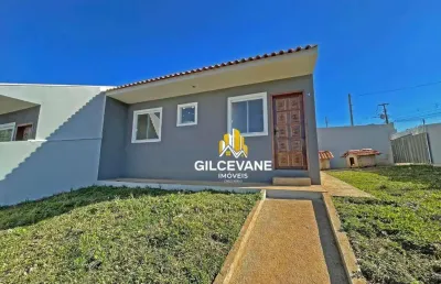 Casa com 2 dormitórios à venda, 43 m² por r$ 340.000 - rio verde - colombo/pr