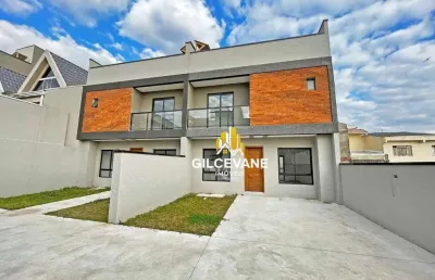 Sobrado com 3 dormitórios à venda, 101 m² por r$ 659.000 - xaxim - curitiba/pr