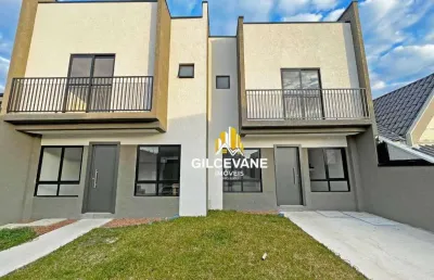 Sobrado com 3 dormitórios à venda, 100 m² por r$ 627.000 - xaxim - curitiba/pr
