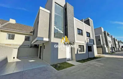 Sobrado com 3 dormitórios à venda, 109 m² por r$ 598.000 - uberaba - curitiba/pr