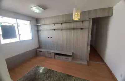 Apartamento 2 dormitórios, rico em planejados, parque são martinho em campinas-sp