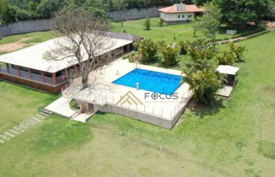 Chácara com 16 dormitórios, 19000 m² - venda por r$ 7.500.000,00 ou aluguel por r$ 31.000,00/mês - pinhal - cabreúva/sp