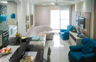 Apartamento com 2 dormitórios à venda, 78 m² por r$ 789.000,00 - centro - itanhaém/sp