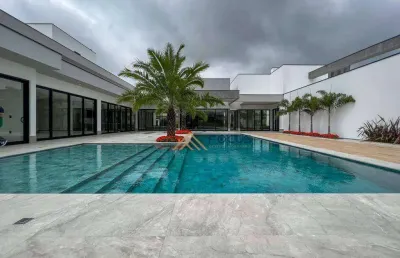 Casa com 8 dormitórios à venda, 1200 m² por r$ 16.500.000,00 - portal do japy golf clube - cabreúva/sp
