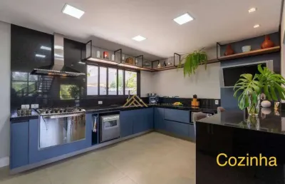Casa com 5 dormitórios à venda, 486 m² por r$ 3.699.000,00 - loteamento reserva da serra - jundiaí/sp