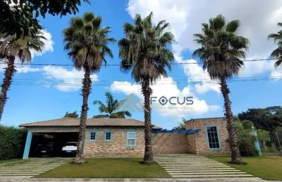 Chácara com 5 dormitórios à venda, 2498 m² por r$ 3.500.000,00 - jacaré - cabreúva/sp