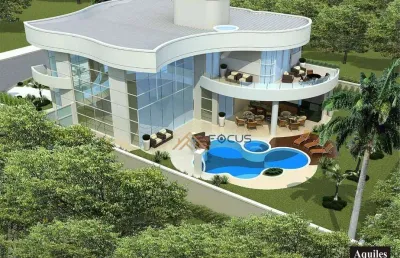 Casa com 4 dormitórios à venda, 564 m² por r$ 5.500.000,00 - medeiros - jundiaí/sp