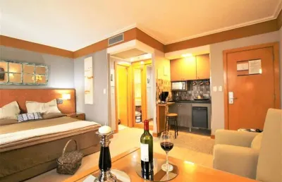 Flat com 1 dormitório para alugar, 30 m² por r$ 3.000/mês - vila moreira - guarulhos/sp