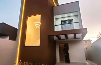Sobrado com 3 dormitórios à venda, 142 m² por r$ 790.000,00 - loteamento vale das flores - atibaia/sp