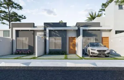 Casa com 2 quartos à venda na rua guaracy, 645, das laranjeiras, serra, 61 m2 por r$ 320.000