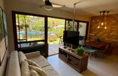 Itacimirim, apartamento duplex  para venda, 02 suítes, 93,44m2,                     porteira fechada, frente ao mar, camaçari/ba.