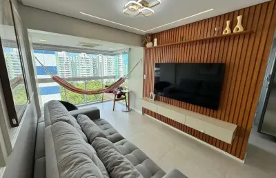 Alphaville, apartamento para venda, 02 quartos 80m2, salvador/ba.