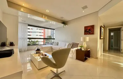 Alto do itaigara, apartamento para venda, 04 quartos, 130m2, nascente, salvador/ba.