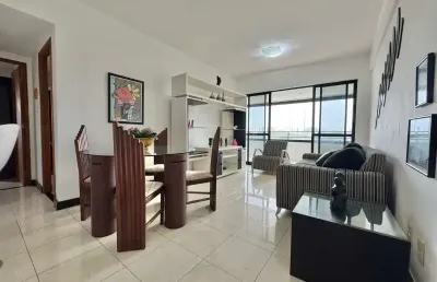 Caminho das árvores, apartamento para locação, 02 quartos, 70m2,  nascente, mobiliado, salvador/ba.