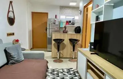 Jardim armação, apartamento para venda, 01 quarto, 42,69m2 – mobiliado, porteira fechada,  salvador/ba.