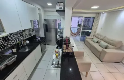 Alphaville1,  apartamento  para venda, 80m2,  02 quartos, salvador/ba.