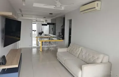 Alphaville1, apartamento para locação,  01 quarto, 50m2, mobiliado, salvador/ba.