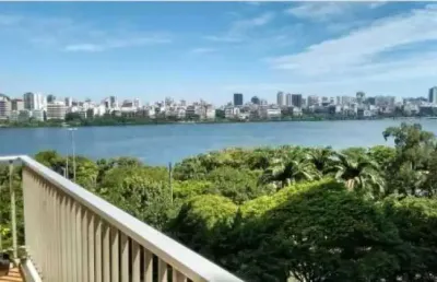 Apartamento com 1 quarto à venda na avenida epitácio pessoa, lagoa, rio de janeiro, 74 m2 por r$ 1.249.000
