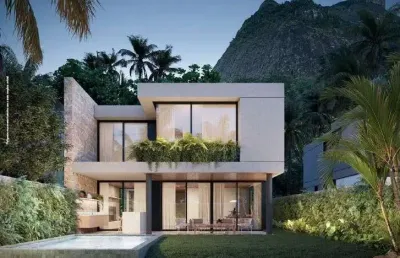 Casa em condomínio fechado com 4 quartos à venda na estrada sorima, barra da tijuca, rio de janeiro, 252 m2 por r$ 3.993.000