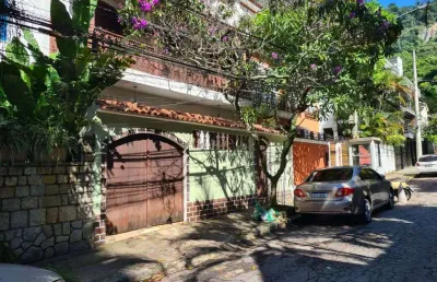 Casa comercial com 1 sala para alugar na rua davi campista, humaitá, rio de janeiro, 400 m2 por r$ 8.800