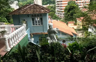 Casa com 7 quartos à venda na rua senador pedro velho, cosme velho, rio de janeiro, 525 m2 por r$ 4.790.000