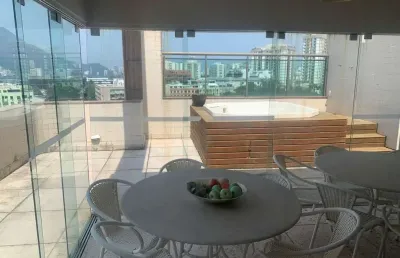 Cobertura com 3 quartos à venda na avenida visconde de albuquerque, leblon, rio de janeiro, 166 m2 por r$ 4.200.000