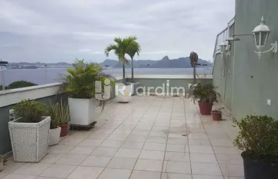 Cobertura com 3 quartos à venda na praia do flamengo, flamengo, rio de janeiro, 435 m2 por r$ 5.600.000