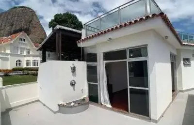 Cobertura com 3 quartos à venda na avenida joão luís alves, urca, rio de janeiro, 242 m2 por r$ 5.100.000