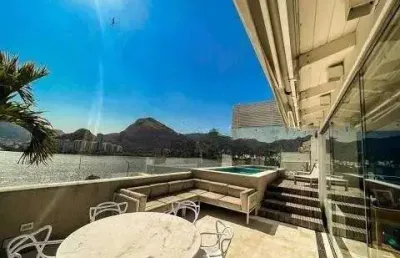 Cobertura com 3 quartos à venda na avenida epitácio pessoa, ipanema, rio de janeiro, 201 m2 por r$ 9.000.000