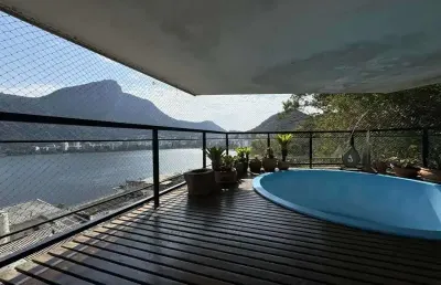 Apartamento com 3 quartos à venda na rua tabatinguera, lagoa, rio de janeiro, 284 m2 por r$ 4.200.000
