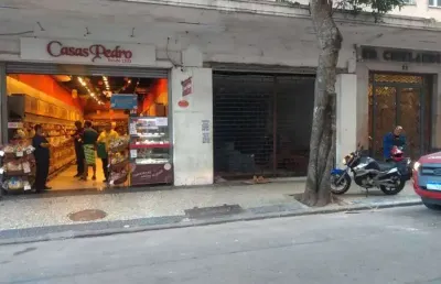 Ponto comercial para alugar na rua senador dantas, centro, rio de janeiro, 250 m2 por r$ 39.000