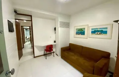 Sala comercial com 3 salas à venda na rua almirante pereira guimarães, leblon, rio de janeiro, 34 m2 por r$ 840.000